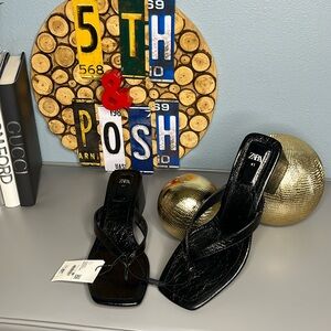 ZARA Heeled Sandals